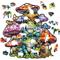 Show in main carousel: Nestologi Frog & Mushroom Wooden Jigsaw Puzzle, 150 Pieces, 11.7 x 16.5-in slide 2 of 9