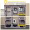 Show in main carousel: Aivituvin AIR37 Walk-In Outdoor Cat House, Gray, Medium slide 4 of 12
