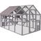 Show in main carousel: Aivituvin AIR52 Outdoor Wooden Cat House, Gray, Large slide 1 of 12