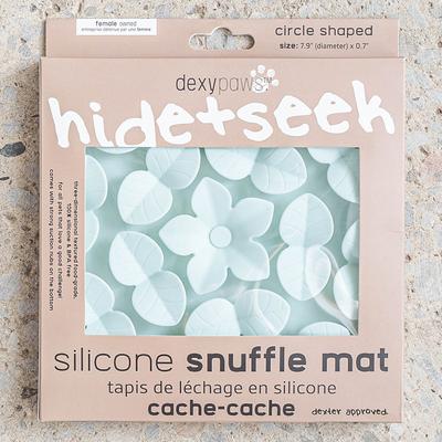 Show full view: Dexypaws Enrichment Snuffle Mat Dog Slow Feeder, Sky Blue Circle slide 2 of 5