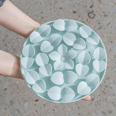 Show full view: Dexypaws Enrichment Snuffle Mat Dog Slow Feeder, Sky Blue Circle slide 5 of 5