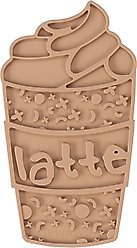 Dexypaws Enrichment Lick Mat Pup-accino Dog Slow Feeder