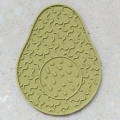 Dexypaws Enrichment Lick Mat Avocado Dog Slow Feeder slide 2 of 9