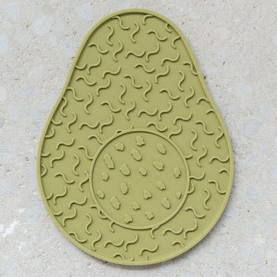 Show full view: Dexypaws Enrichment Lick Mat Avocado Dog Slow Feeder slide 9 of 9