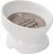 Show in main carousel: Dexypaws Elevated Ceramic Cat Bowl, White, 7-oz slide 1 of 5