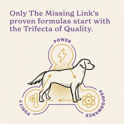 Show full view: The Missing Link Ultimate Canine Senior Health Formula Dog Supplement, 1-lb bag slide 8 of 11