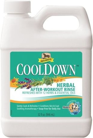 Show full view: Absorbine Cooldown Herbal After-Workout Sore Muscle Horse Rinse, 32-fl oz jug slide 1 of 6