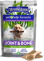 The Missing Link Pet Kelp Canine Joint & Bone supplement for Adult & Senior Dogs, 8-oz bag