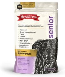 The Missing Link Ultimate Canine Senior Health Formula Dog Supplement, 1-lb bag