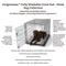 Show in main carousel: Snoozer Pet Products Forgiveness Premium Microsuede Dog & Cat Crate Pad, Merlin Pewter, 48-in slide 2 of 6