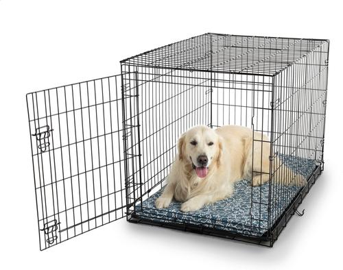 Show full view: Snoozer Pet Products Forgiveness Indoor/Outdoor Dog & Cat Crate Pad, Ramey Oxford, 48-in slide 2 of 6