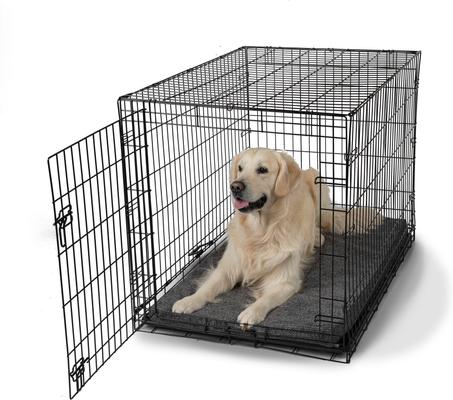 Show full view: Snoozer Pet Products Forgiveness Premium Microsuede Dog & Cat Crate Pad, Merlin Pewter, 48-in slide 6 of 6