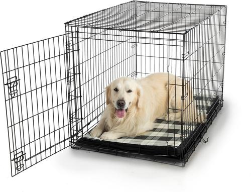 Show full view: Snoozer Pet Products Forgiveness Indoor/Outdoor Dog & Cat Crate Pad, Barkley Diamond, 48-in slide 2 of 6