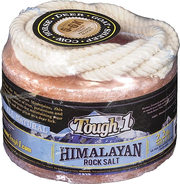 Show full view: Tough1 Milled Himalayan Rock Salt Horse Treat, 2-lb, case of 6 slide 2 of 2