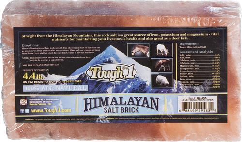 Show full view: Tough1 Himalayan Rock Salt Brick Horse Treat, 4-lb, case of 6 slide 2 of 2