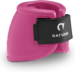 Gatusos by ThinLine Deluxe Horse Bell Boots, Fushia, Large slide 1 of 5