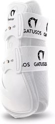 Gatusos by ThinLine Genuins Front Tendon Horse Boots, White