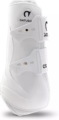 Show full view: Gatusos by ThinLine Genuins Front Tendon Horse Boots, White slide 2 of 4