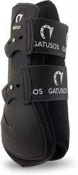 Gatusos by ThinLine Genuins Hind Tendon Horse Boots, Black
