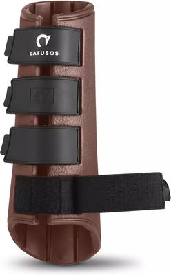 Show full view: Gatusos by ThinLine Royal Dressage Hind Horse Boots, Brown slide 2 of 5