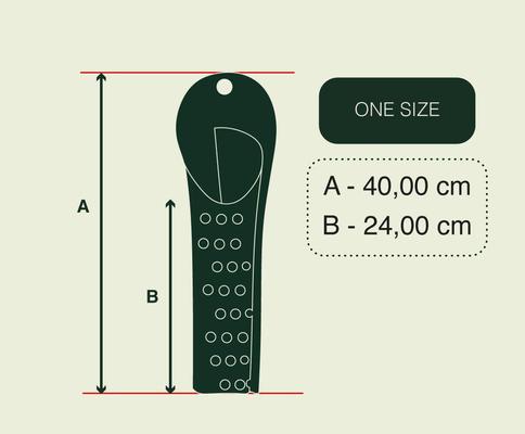 Show full view: Gatusos by ThinLine UltraLight Comfortravel Horse Tail Guard, Black slide 4 of 5