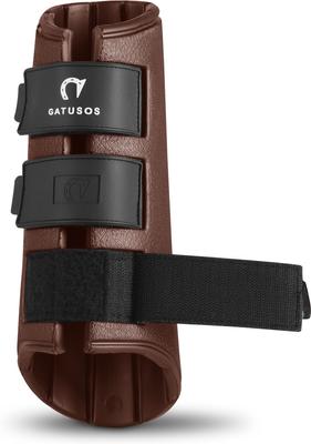 Show full view: Gatusos by ThinLine Royal Dressage Front Horse Boots, Brown slide 2 of 5