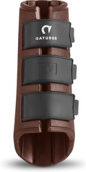 Gatusos by ThinLine Royal Dressage Front Horse Boots, Brown