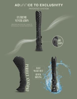 Show full view: Gatusos by ThinLine UltraLight Comfortravel Hind Horse Boots, Black slide 5 of 5