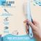 Show in main carousel: Ocean Plastic by PT Single-Sided Pin Dog & Cat Comb, Blue slide 6 of 7