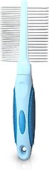 Ocean Plastic by PT Double-Sided Pin Dog & Cat Comb, Blue