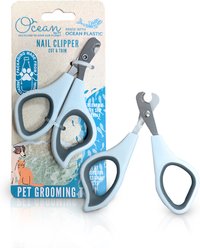 Ocean Plastic by PT Dog & Cat Nail Clipper, Gray