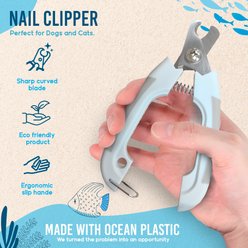 Ocean Plastic by PT Eco-Friendly Dog & Cat Nail Clipper, Beige slide 2 of 7