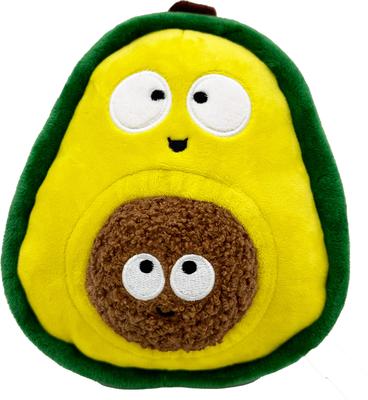 Show full view: Huxley & Kent Pop 'N Fetch Avocado Dog Plush Toy, Small slide 8 of 9