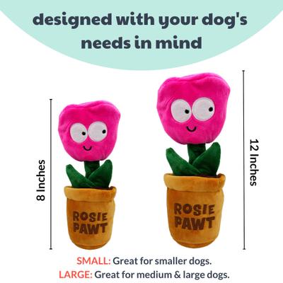 Show full view: Huxley & Kent Seek 'N Treat Rosie Pawt Dog Plush Toy, Small slide 5 of 8