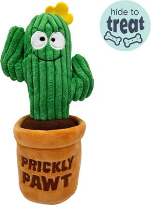 Show full view: Huxley & Kent Seek 'N Treat Prickly Pawt Dog Plush Toy, Small slide 2 of 9
