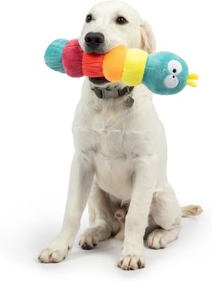 Show full view: Huxley & Kent Fetchies Caterpillar Dog Plush Toy, Small slide 5 of 9