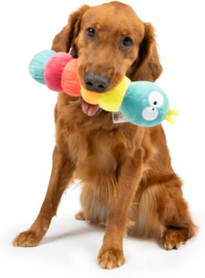 Show full view: Huxley & Kent Fetchies Caterpillar Dog Plush Toy, Small slide 9 of 9