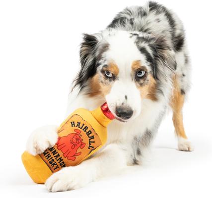 Show full view: Huxley & Kent Hairball Cinnamon Whisky Dog Power Plush Toy, Large slide 7 of 9