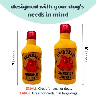 Show full view: Huxley & Kent Hairball Cinnamon Whisky Dog Power Plush Toy, Large slide 4 of 9