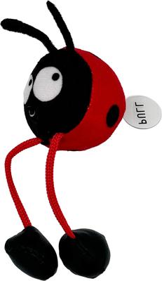 Show full view: Huxley & Kent Chirpy Ladybug Plush Cat Toy slide 6 of 6