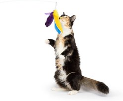 Huxley & Kent Fishy Feather Cat Teaser Toy Refill, 2 count slide 2 of 6