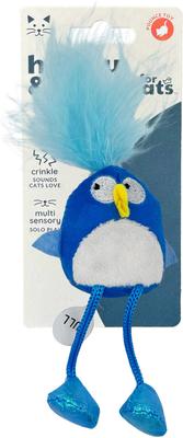 Show full view: Huxley & Kent Chirpy Bluebird Plush Cat Toy slide 8 of 9