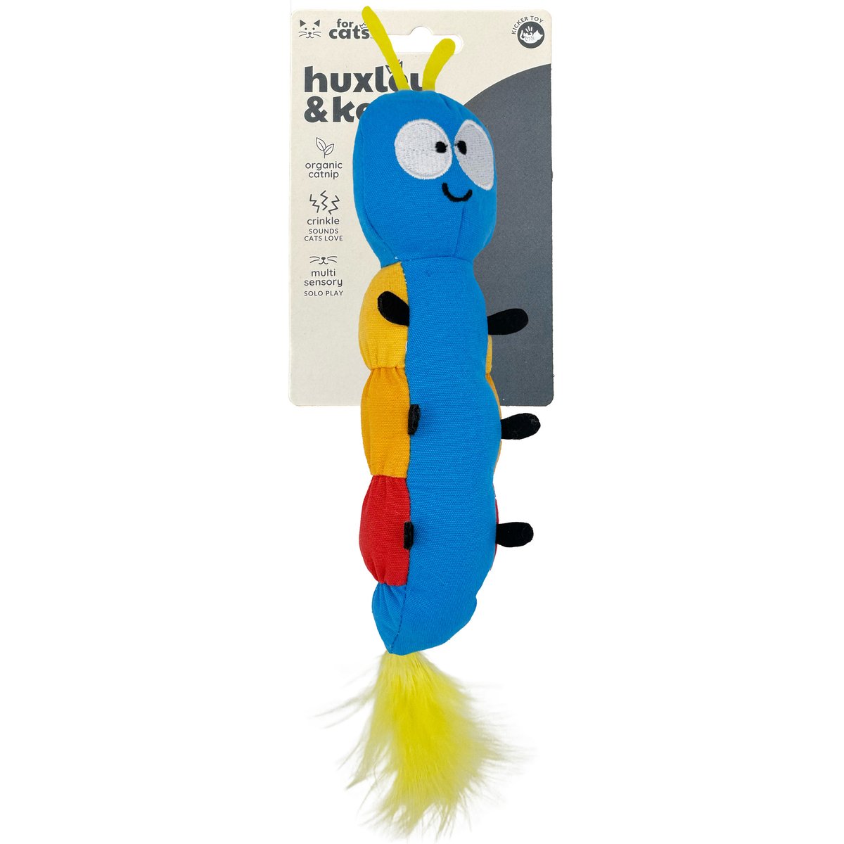 Huxley & Kent Caterpillar Kicker Cat Plush Toy