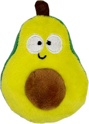 Show full view: Huxley & Kent Popper Avocado Plush Cat Toy slide 7 of 8
