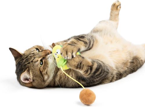 Show full view: Huxley & Kent Popper Avocado Plush Cat Toy slide 4 of 8