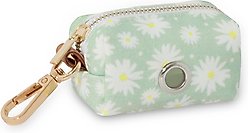 Sunny Tails Waste Dog Poop Bag Dispenser, Pistachio Daisies slide 1 of 7