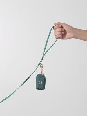 Show full view: Sunny Tails Waste Dog Poop Bag Dispenser, Meadow Green slide 3 of 4