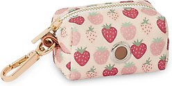 Sunny Tails Waste Dog Poop Bag Dispenser, Strawberries