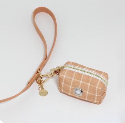 Show full view: Sunny Tails Waste Dog Poop Bag Dispenser, Chai Brown slide 4 of 5