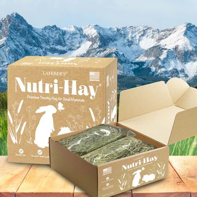 Show full view: Lafeber Nutri-Hay Timothy for Rabbit & Guinea Pig Food, 40-oz bag slide 4 of 9